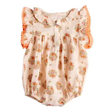 Mahaut Romper - Rose