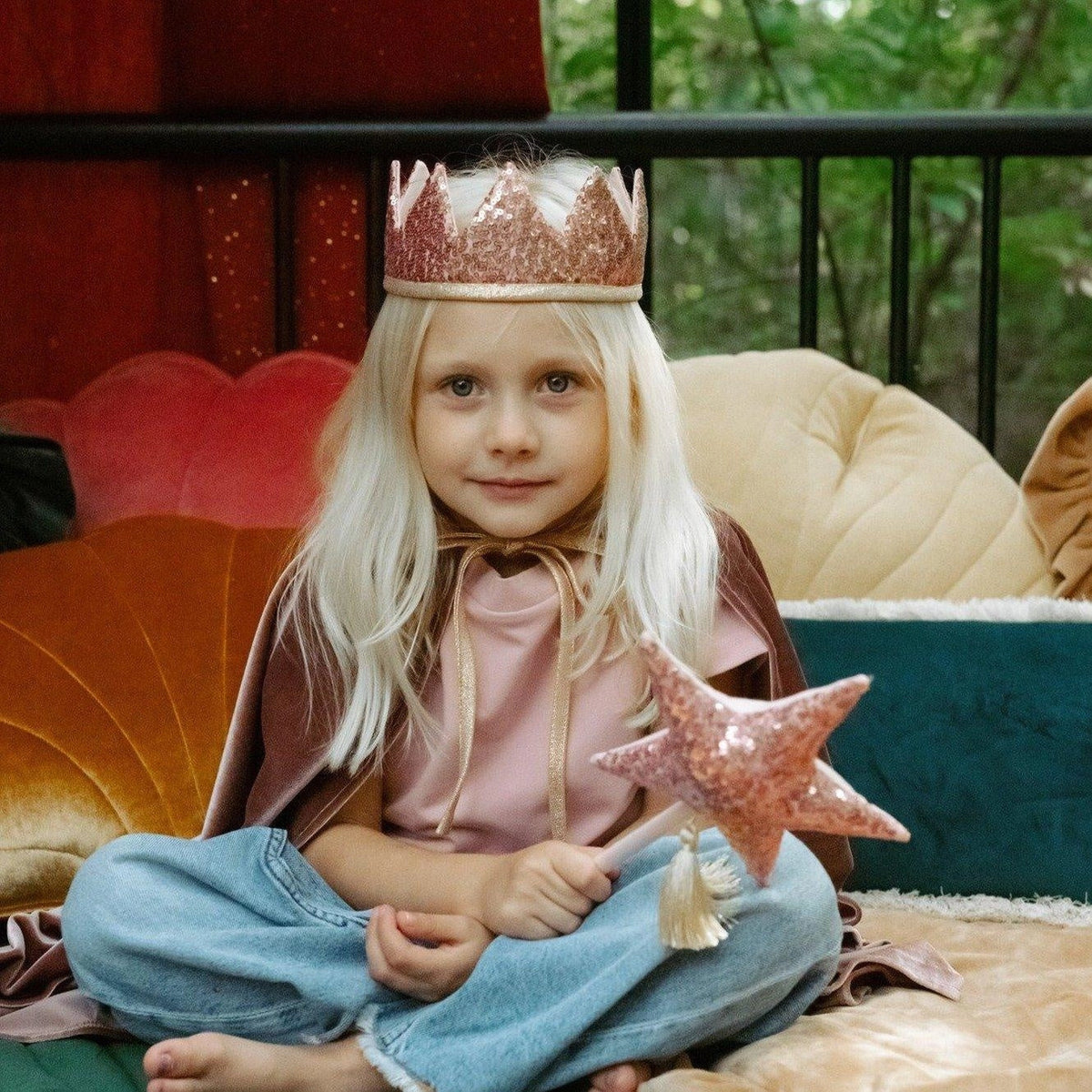 Moi Mili Sequin Fairy-Tale Crown