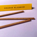 Scented Cedarwood Pencil Set – Orange Blossom