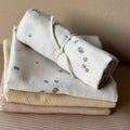 Saga Copenhagen Organic Muslin Cloth - Hazelnuts