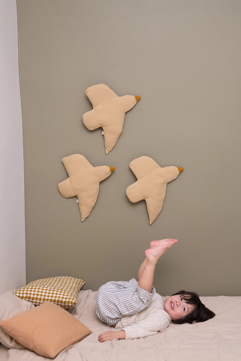 Pedro the Bird Cushion