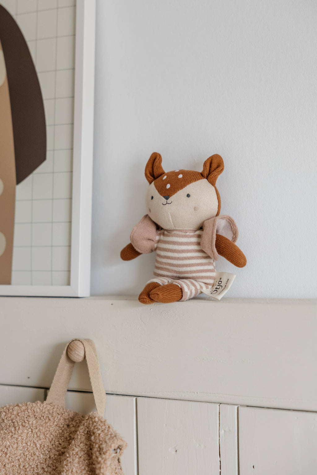 Freja the Deer Knitted Toy