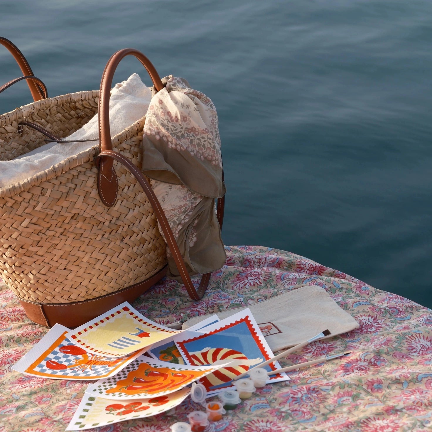 Mediterranean Paint by Numbers Set