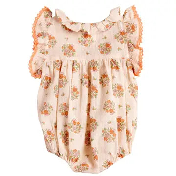 Mahaut Romper - Rose