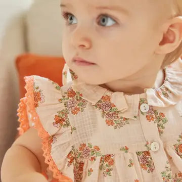 Mahaut Romper - Rose