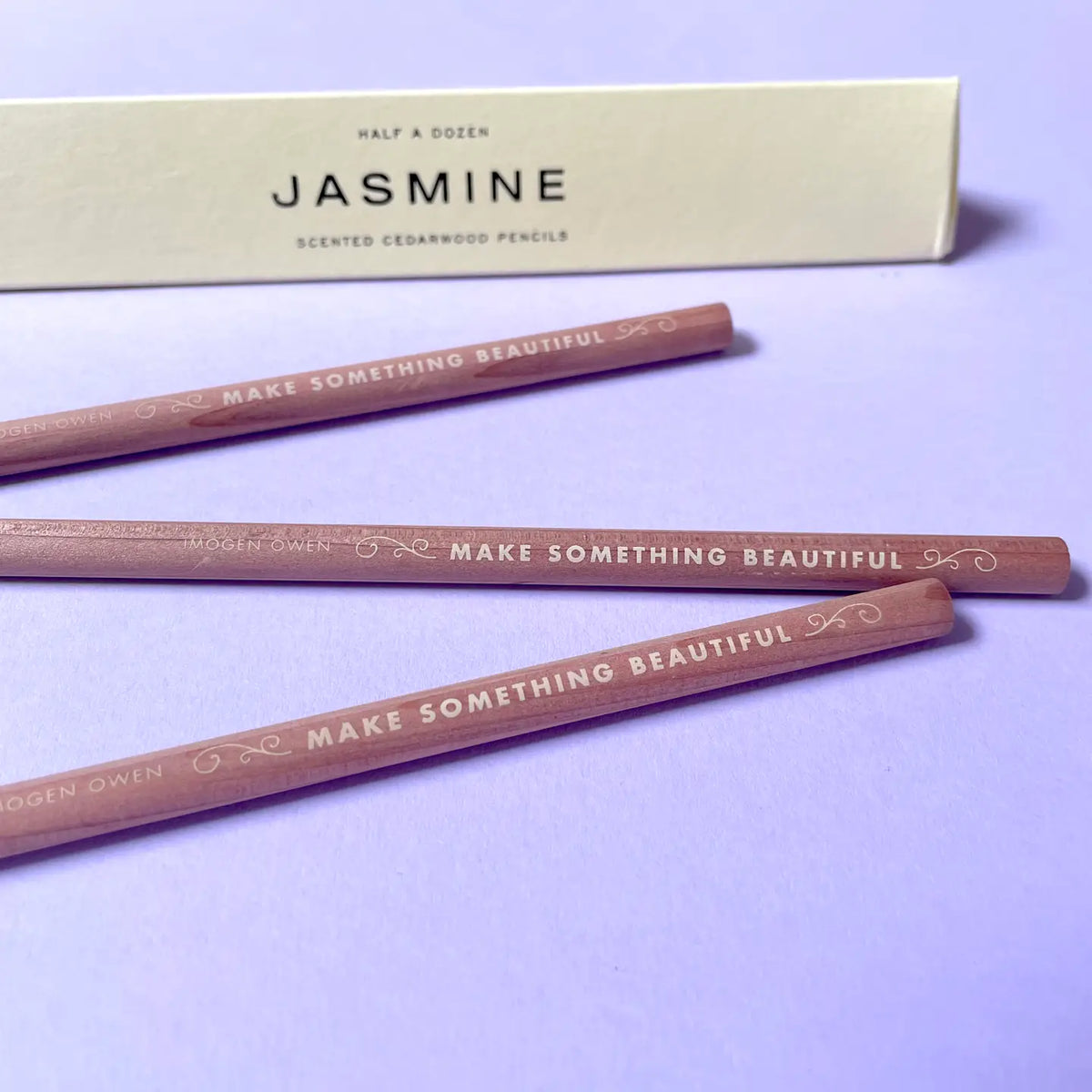 Scented Cedarwood Pencil Set – Orange Blossom