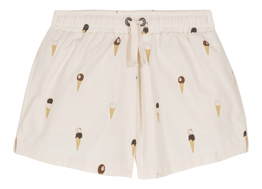Ice Cream Swim Shorts - Ecru