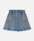 Don Denim Skirt - Rose