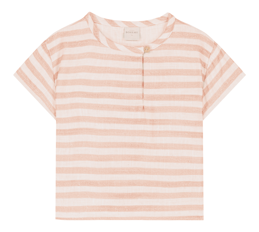 Orso Stripes Tunic - Pink