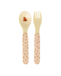 Kids Melamine Fork & Spoon Set – Fairytale