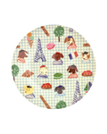 Kids Melamine Plate – Kids in Paris