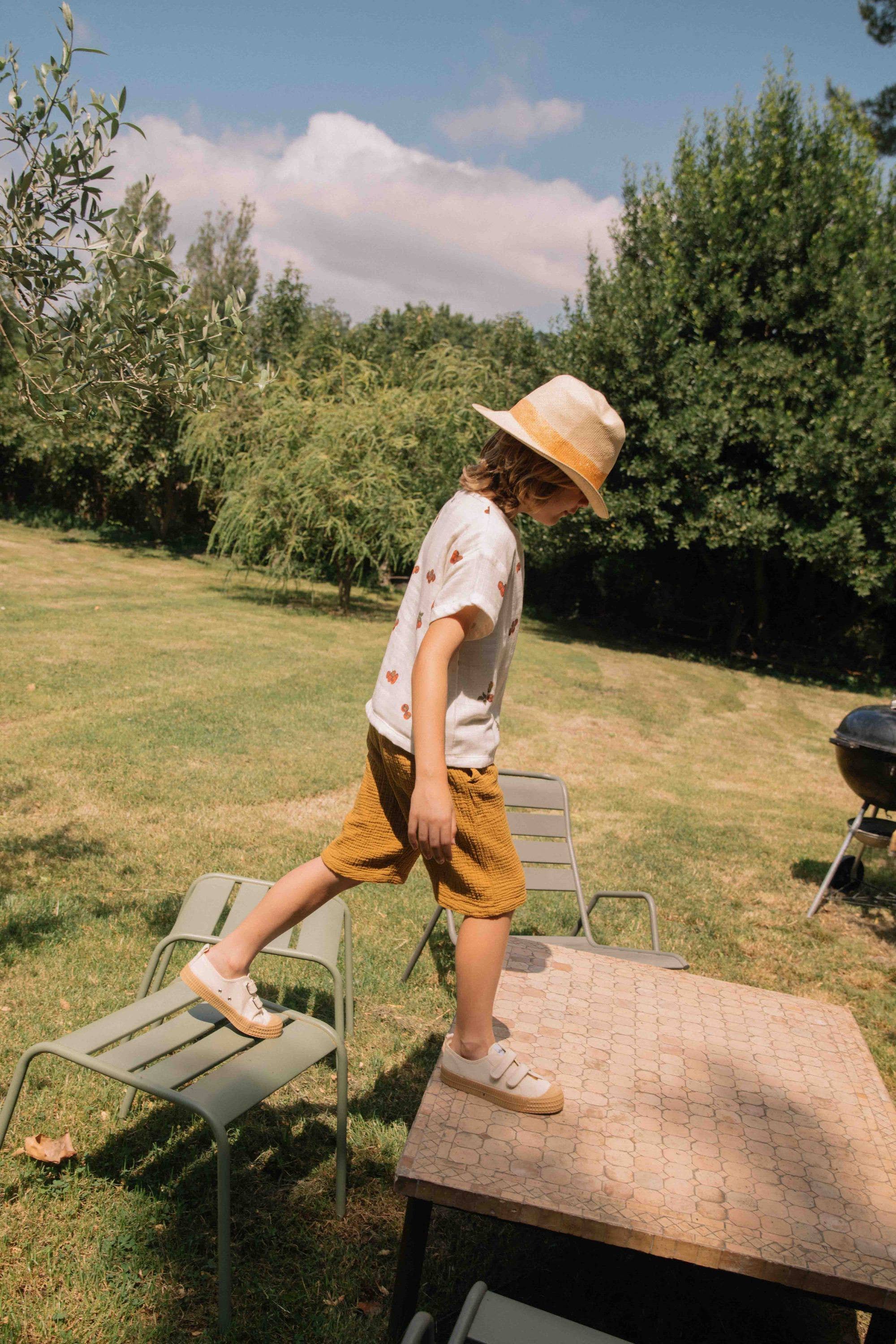 Orso Tomatoes Tunic - Ecru