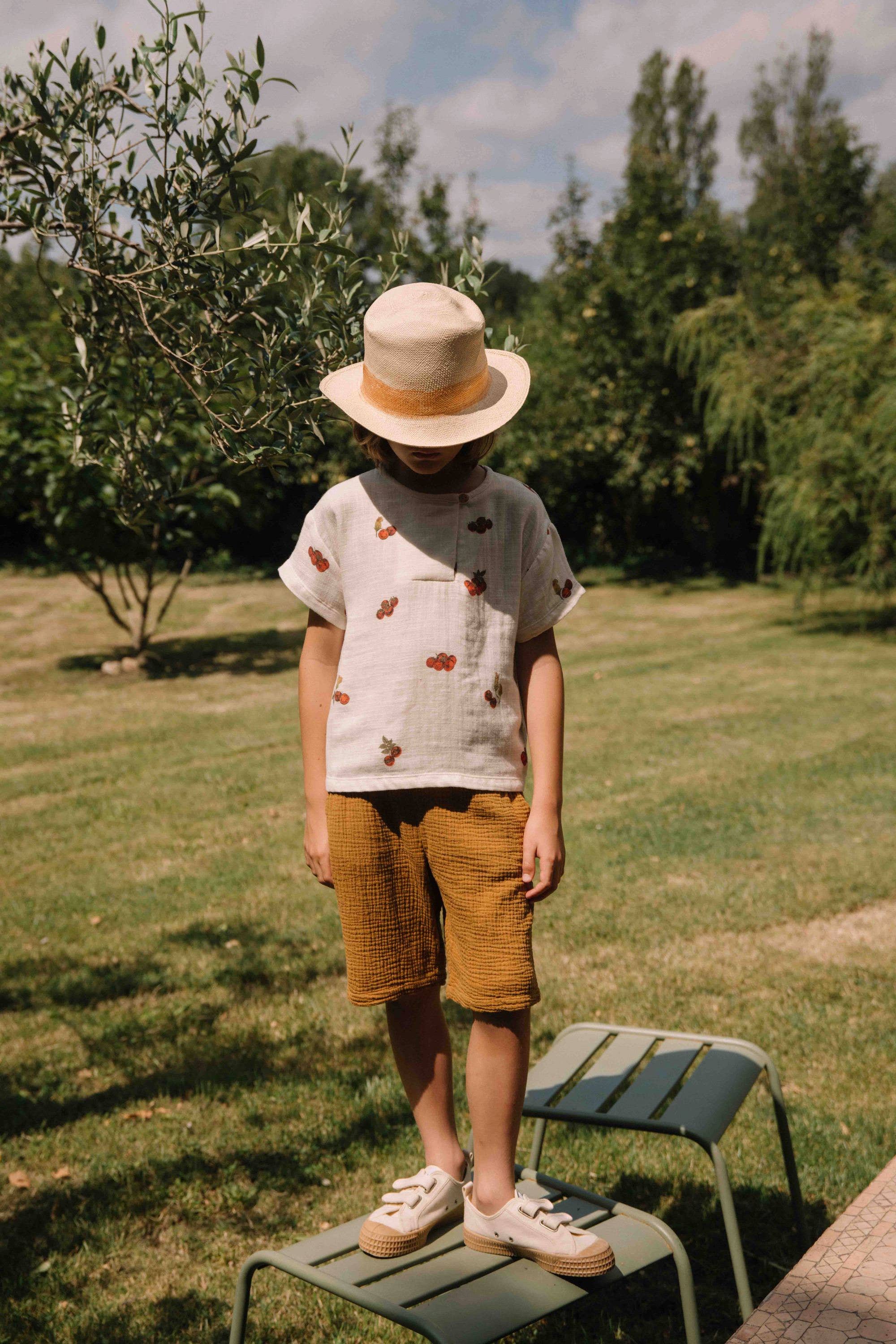 Orso Tomatoes Tunic - Ecru