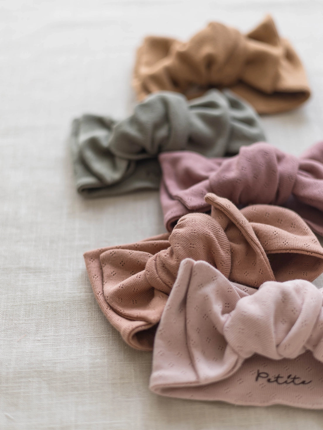 Pointelle Bow Headband