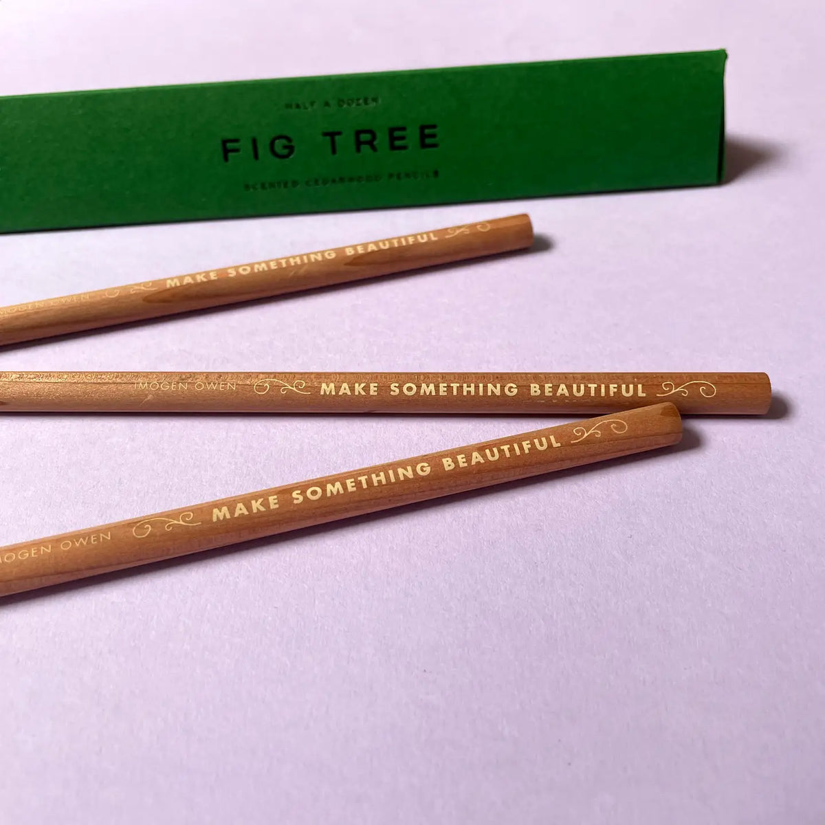 Scented Cedarwood Pencil Set – Orange Blossom