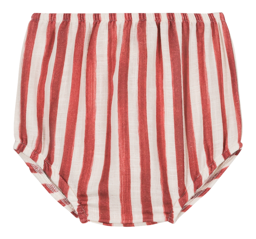 Friend Bloomer - Brick Red Stripe