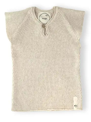 Saga Copenhagen Vest - Ivory