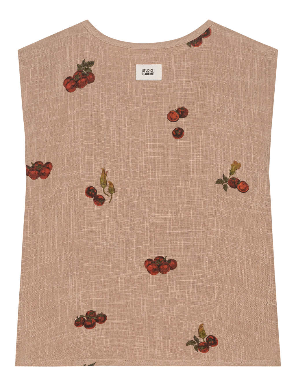 Roman Tomato Blouse - Nougat