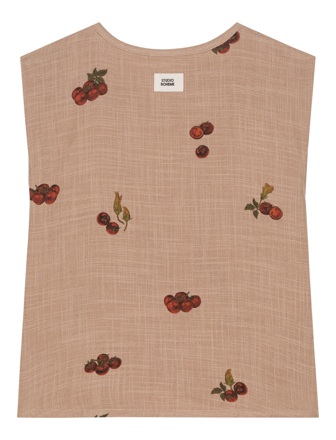 Roman Tomato Blouse - Nougat