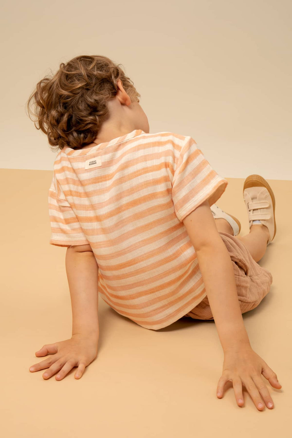 Orso Stripes Tunic - Pink