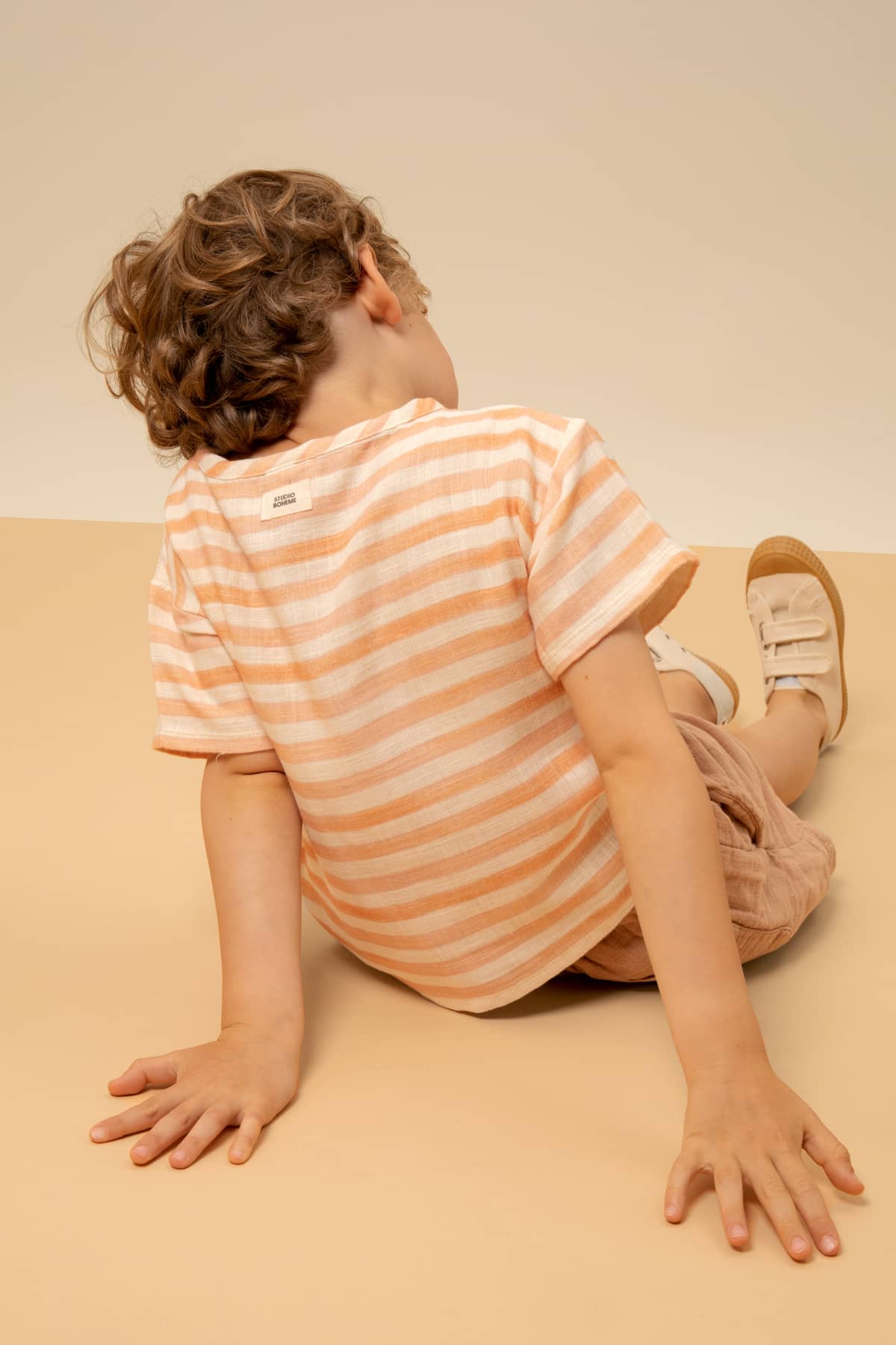 Orso Stripes Tunic - Pink