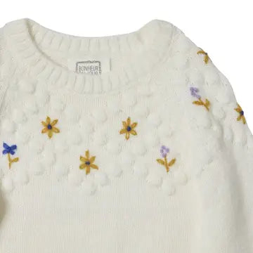Saskia Cardigan - Ecru