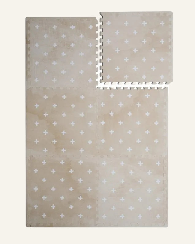 Foam Puzzle Playmat - Cross Sand