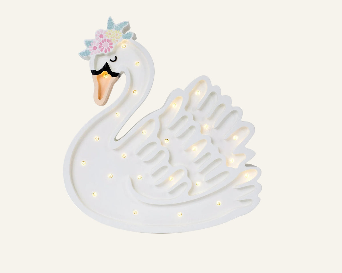 Little Lights Swan Lamp